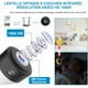 thumbnail image 4 of Mini cámara oculta WiFi Pequeña cámara de vigilancia de seguridad para bebés inalámbrica Full HD 1080P con visión nocturna y detección de movimiento Micro cámara interior / exterior JAMW Sencillez, 4 of 5