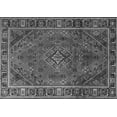 thumbnail image 1 of Ahgly Company Machine Washable Indoor Rectangle Persian Gray Traditional Area Rugs, 2' x 3', 1 of 1