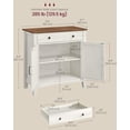 Buffet Cabinet, Coffee Bar Cabinet with a Drawer, Adjustable Shelf ...