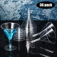 thumbnail image 4 of Vasos de plástico, copas de vino transparentes, vasos reutilizables, vasos de postre para cócteles, champán y postres, 4 of 7