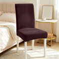 thumbnail image 4 of Stretch Chair Covers - Thick Knit, Washable Polyester Slipcovers for Dining, Office, and Restaurant Chairs, Durable and Easy to Install, Provides Complete Protection from Stains and Dust, 4 of 5