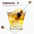 thumbnail image 2 of OULII 2Set Reusable Metal Stir Sticks for Coffee and Tea Home Use, 2 of 8
