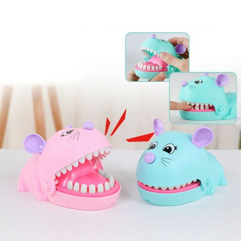 Details about   Fun Bite Finger Toy Cute Little Mouse Bite Finger Toy Parent-Child Interact O5Q9 