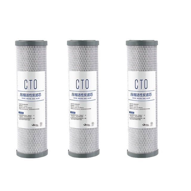 10Inch CTO Actived Carbon Water Filter,Water Filter Cartridge,Filter the Water Removal The Cholorine.