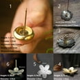 thumbnail image 3 of New Incense Plate Sandalwood Coil Base Copper Incense Holder Mini Accessories Home Decoration Incense Sticks Burner 3, 3 of 8