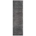 thumbnail image 3 of Safavieh August Shag Collection AUG900F Solid 1.2-inch Thick Runner, 2'3" x 10' , Grey, 3 of 5