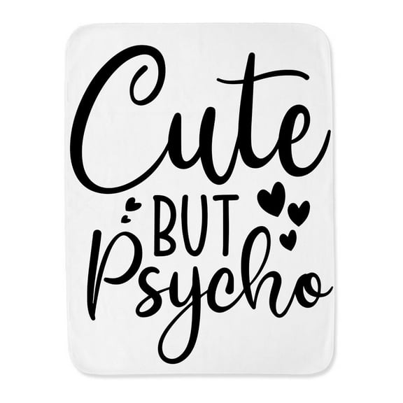 Cute, But Psycho Blanket  -Image by Shutterstock,