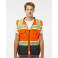thumbnail image 2 of Kishigo Premium Black Series Surveyors Vest, 2 of 3