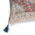 thumbnail image 2 of MDR Trading Inc. AB-41-BANJARA-706-24 Blue And Burgundy Square Printed Cushion, 2 of 3