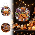 thumbnail image 2 of Ailezt Halloween Decor Halloween Pumpkin Painting For Kids DIY Arts Hanging Handmade Party Activity, 2 of 5