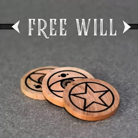 MilesMagic Magician's Free Will Gimmick Mind Reading Disks Spectators Choice Revealing Real ESP Prediction Mentalism Street Stage Close Up Real Magic Trick