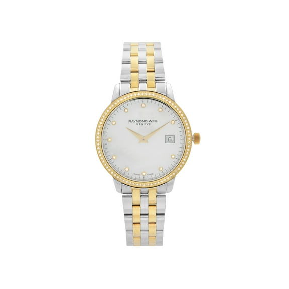 Raymond Weil Toccata Steel Diamond MOP Dial Quartz Ladies Watch 5388-SPS-97081