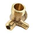 thumbnail image 5 of Air Compressor Check Valve Brass For Air Compressor Prevent 3 Port Brass Male Threaded Check Valve Connector Tool, 5 of 9