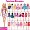 thumbnail image 2 of 50 Pcs Doll Clothes and Accessories, 5 Wedding Gowns 5 Fashion Dresses 4 Slip Dresses 3 Tops 3 Pants 3 Bikini Swimsuits 20 Shoes for 11.5 Inch 8-10, 2 of 5