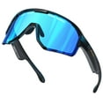 thumbnail image 2 of Mooncool Bluetooth Smart Cycling Sunglasses, Polarized UV400 Protection TR90 Frame, Audio Sports Glasses for Men Women, Softball Baseball Running Biking MTB, 2 of 9