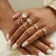 thumbnail image 1 of Anillo Grande con Incrustaciones onlyliua Moda, 1 of 1