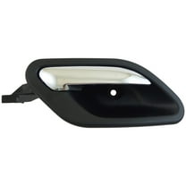Dorman 83027 Interior Door Handle for Specific BMW Models, Chrome Lever; Black Housing