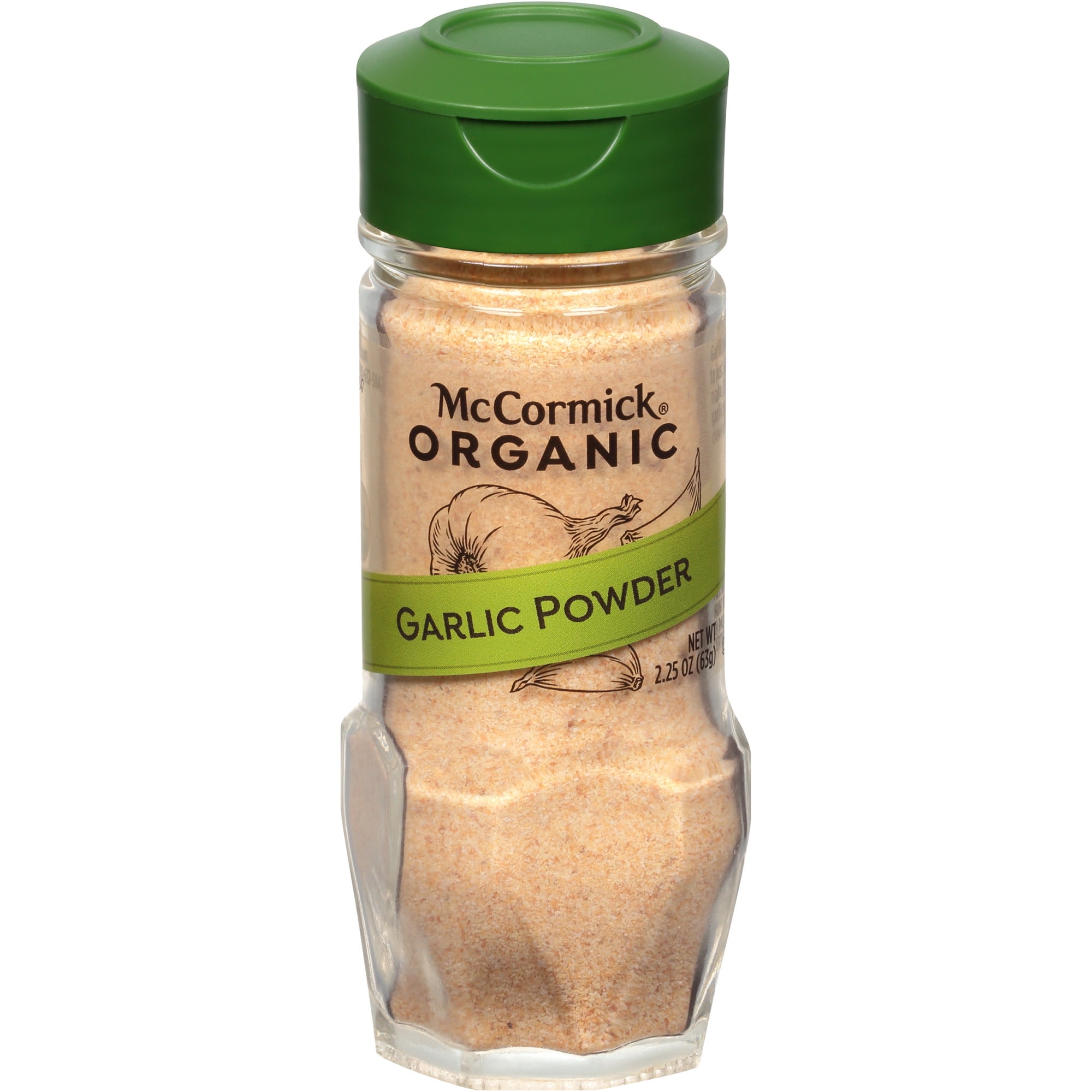 McCormick Gourmet Organic Garlic Powder, 2.25 oz