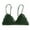 Z02-Green, variant on BYHONG Women's Strapless Bra Removable Triangular Cup Lace Comfort Bra Green M
