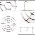 thumbnail image 3 of Queilt Stainless Steel Steam Rack, Round Steamer Rack Cooking Grid Cooling Rack Steamer Holder Accessories for Fryer, Steamer, Microwave Oven, 3 of 5