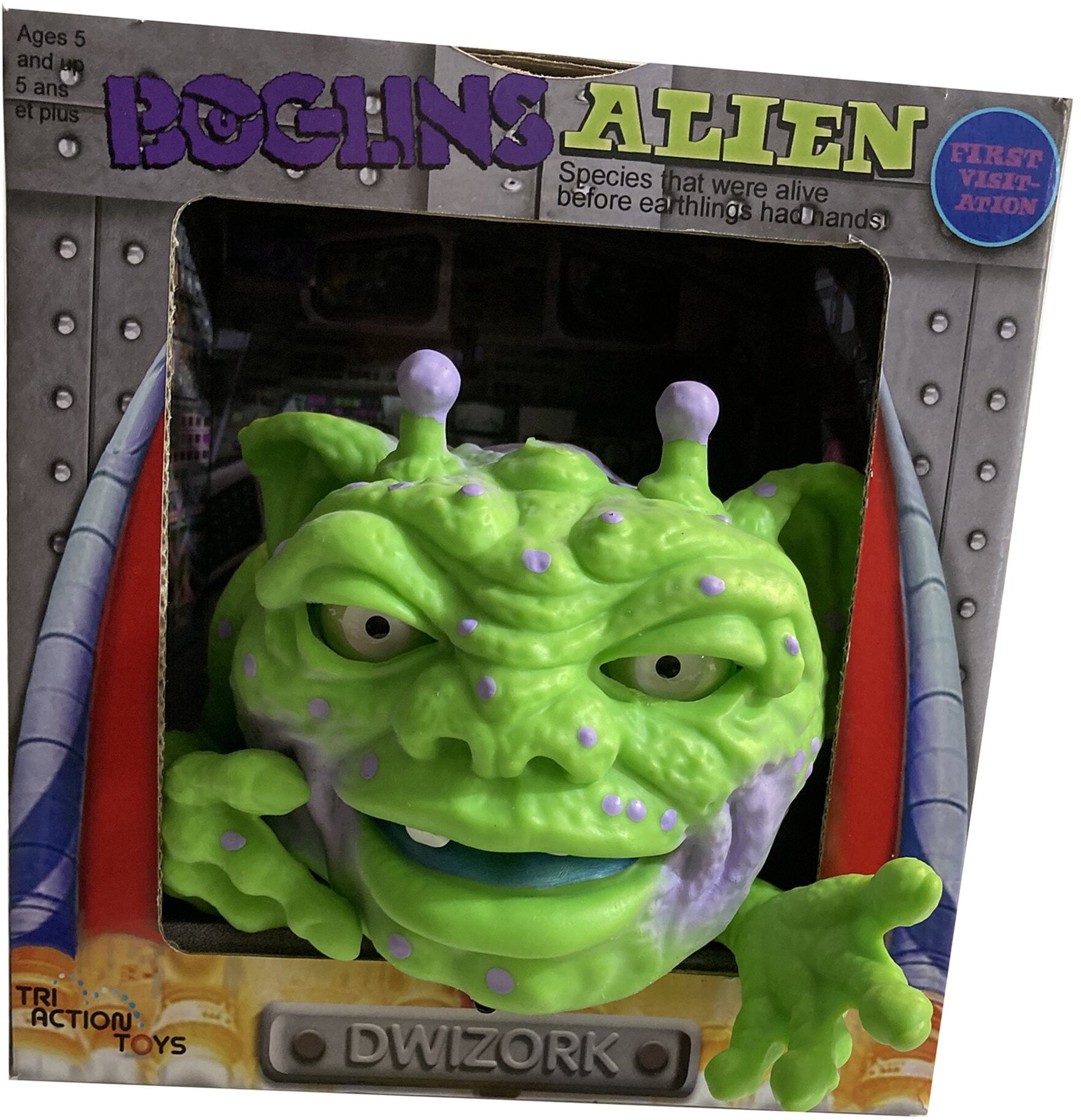 Boglins Alien Dwizork - Scary Action Doll, Triaction Toys 8