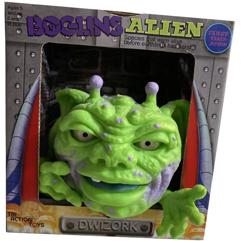 Boglins Alien Dwizork - Scary Action Doll, Triaction Toys 8