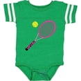 thumbnail image 3 of Inktastic Pink Tennis Racket and Ball Boys or Girls Baby Bodysuit, 3 of 5