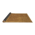 thumbnail image 2 of Ahgly Company Indoor Square Abstract Brown Modern Area Rugs, 6' Square, 2 of 4