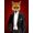 Unframed, variant on Art.com Fox in Evening Suit Portrait Stretched Canvas Print Wall Art by Fab Funky, 12" x 16"
