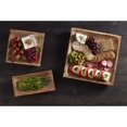 thumbnail image 2 of Bandeja para servir STORE INDYA, madera de teca, 20 x 20 cm, decoración del hogar, 2 of 3