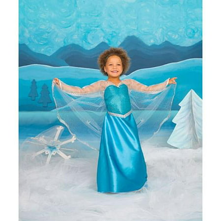 Ice Crystal Queen Child Costume Medium