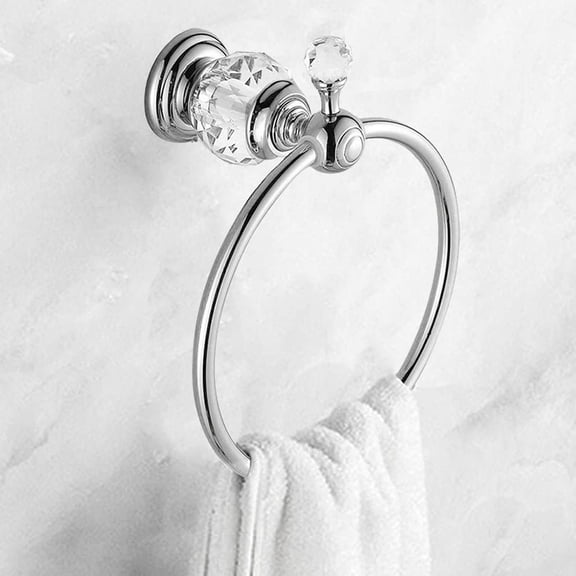 for Crystal Towel for Ring Bathroom Wall Mounted Towel for Ring Towel Rack