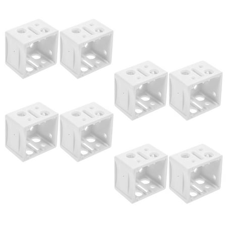 

8pcs 1 Inch Blind Brackets Replacements Mini Blind Brackets Household Window Blinds Headrail Bracket