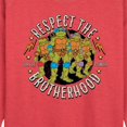 thumbnail image 2 of Teenage Mutant Ninja Turtles - Respect The Brotherhood - Women's Lightweight French Terry Pullover, 2 of 5