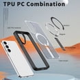 thumbnail image 4 of Magnetic Case for Samsung Galaxy A26 5G Upgraded Stand Cover, Heat Dissipation Design, Magnetic Support Wireless Charging, Military Grade Drop Protection for Samsung Galaxy A26 5G Case, Black, 4 of 7