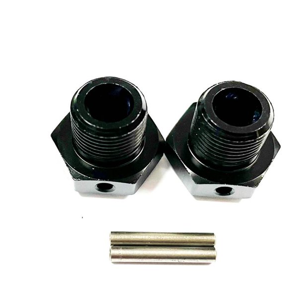Adaptador de rueda hexagonal Ounissouiy 2 uds 1/10 aleación de aluminio para ARRMA SENTON 3S