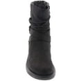 thumbnail image 3 of LifeStride Womens Katie Faux Leather Slouchy Ankle Boots, 3 of 3