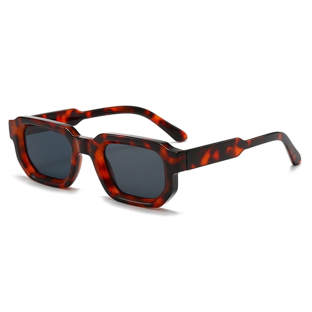 Gafas de Sol SUNBSR Retro Rectangulares para Hombre y Mujer