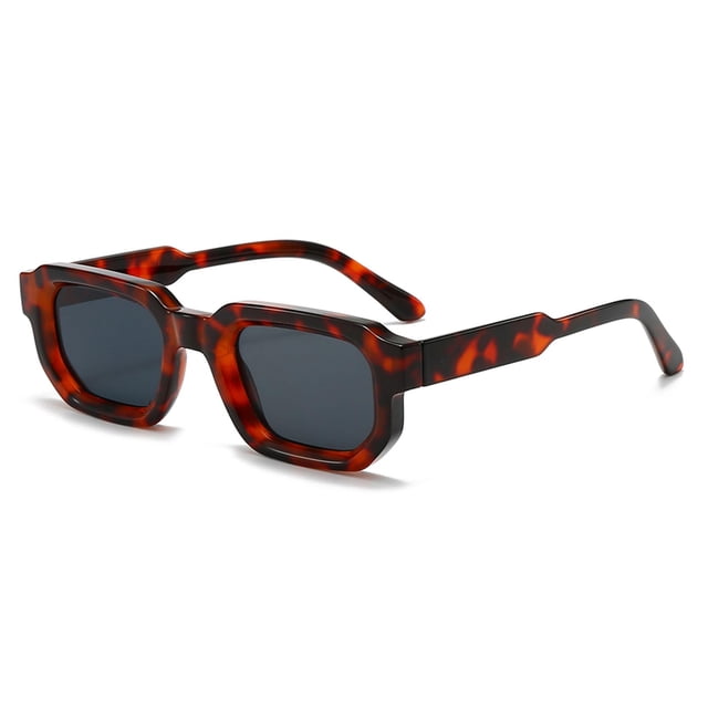 Gafas de Sol SUNBSR Retro Rectangulares para Hombre y Mujer