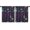 Psychedelic Halloween Pattern, variant on Blackout Kids Curtains,Pumpkin Ghost Halloween Pattern Childrens Insulated Curtains Set Of 2,Bedroom Essentials,Toddler Room Decor 42x54in(106x137cm)