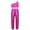 Hot Pink, variant on TiaoBug Kids Girls Jazz Hip Hop Dance Outfits Sequins Crop Top with Pants Cheerleading Dancewear Gold 6