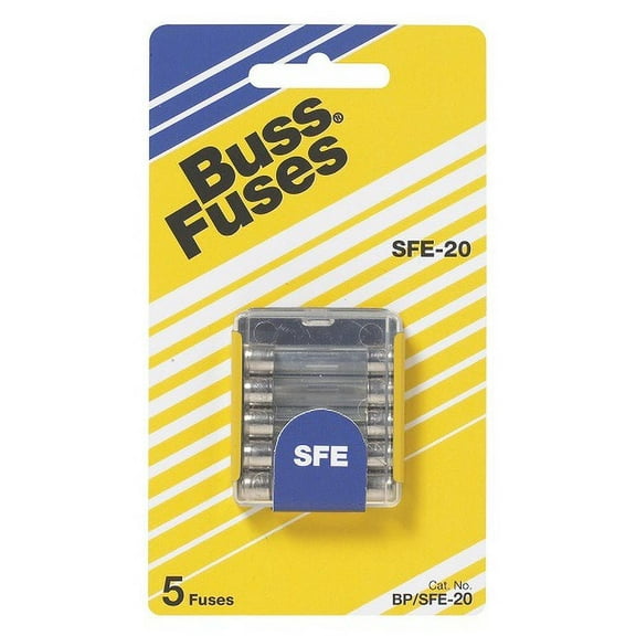 Cooper Fuse 20 Amp 5 Count