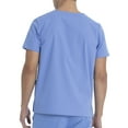 thumbnail image 6 of Scrubstar Unisex Solid V-Neck Scrub Top WM01T895, 6 of 8