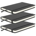 thumbnail image 1 of Hardcover Notepad, Eye Protection Artificial Pu Leather Strap Notebook, For Office Notes Writing Diary Blue,Green,Orange,Black,Red, 1 of 8