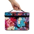 thumbnail image 3 of HELLHERO Tropical Leaf Burst Makeup Brush Organizer Large Capacity Handle Cosmetic Toiletry Bags Sister, 3 of 6