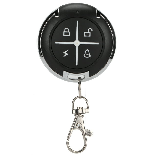 Control remoto inalámbrico de 4 botones con llave circular, controlador multifunción multivariable para puerta de garaje