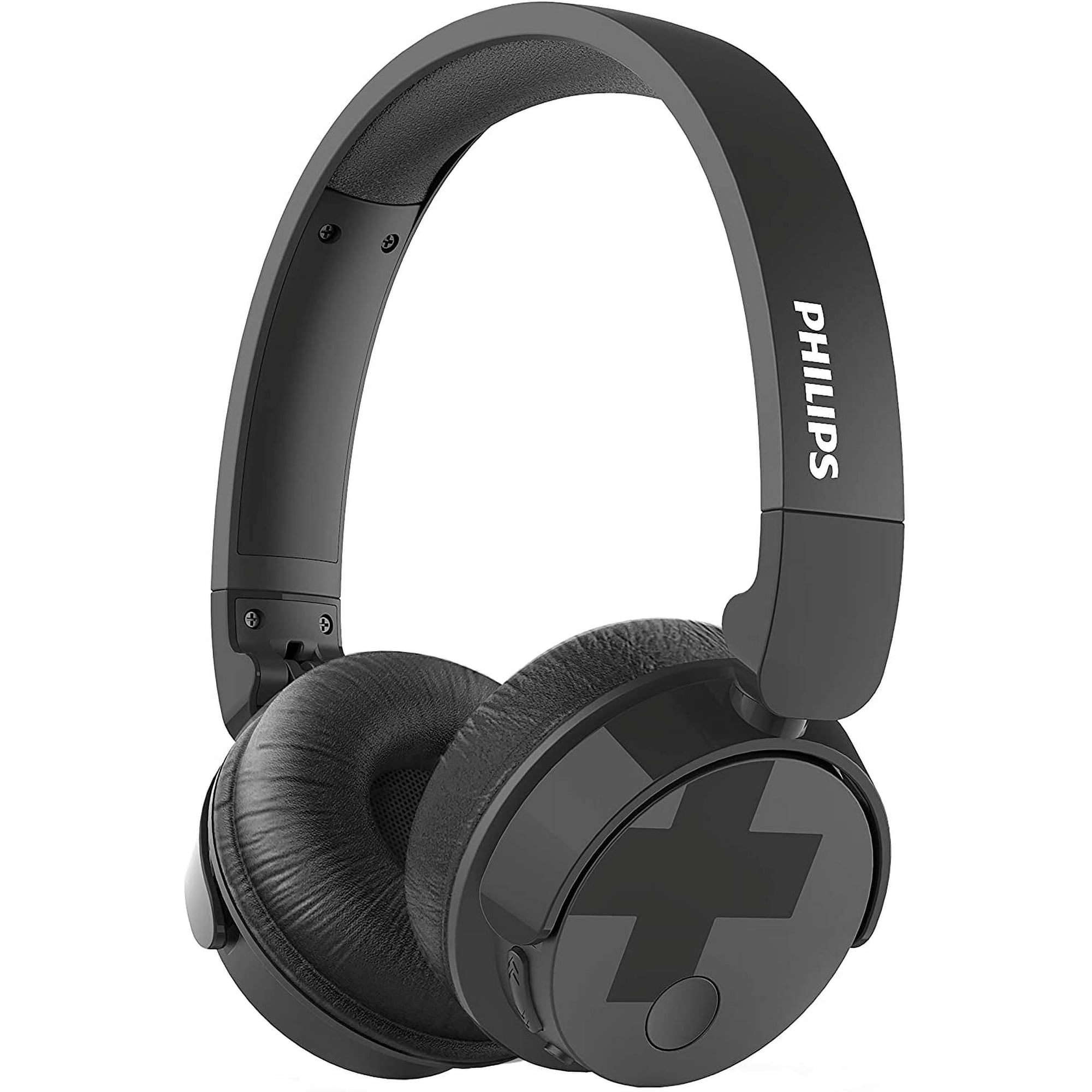 Philips Bass+ BH305 Wireless Noise Cancelling Headphones Black