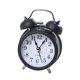 thumbnail image 1 of Reloj despertador analógico antiguo, silencioso, con alarma fuerte y luz de fondo para adolescentes. Negro, 1 of 9