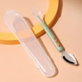 thumbnail image 5 of Lightweight Mud Silicone Puree Scrapping Spoons Scraping Practical Fruit Scraper Food Fruits 20.5cm/8 Inch Length, 5 of 5