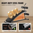 thumbnail image 3 of VEVOR Weight Bench Adjustable Situp Incline Bench for Home Gym Strength Training, 3 of 9